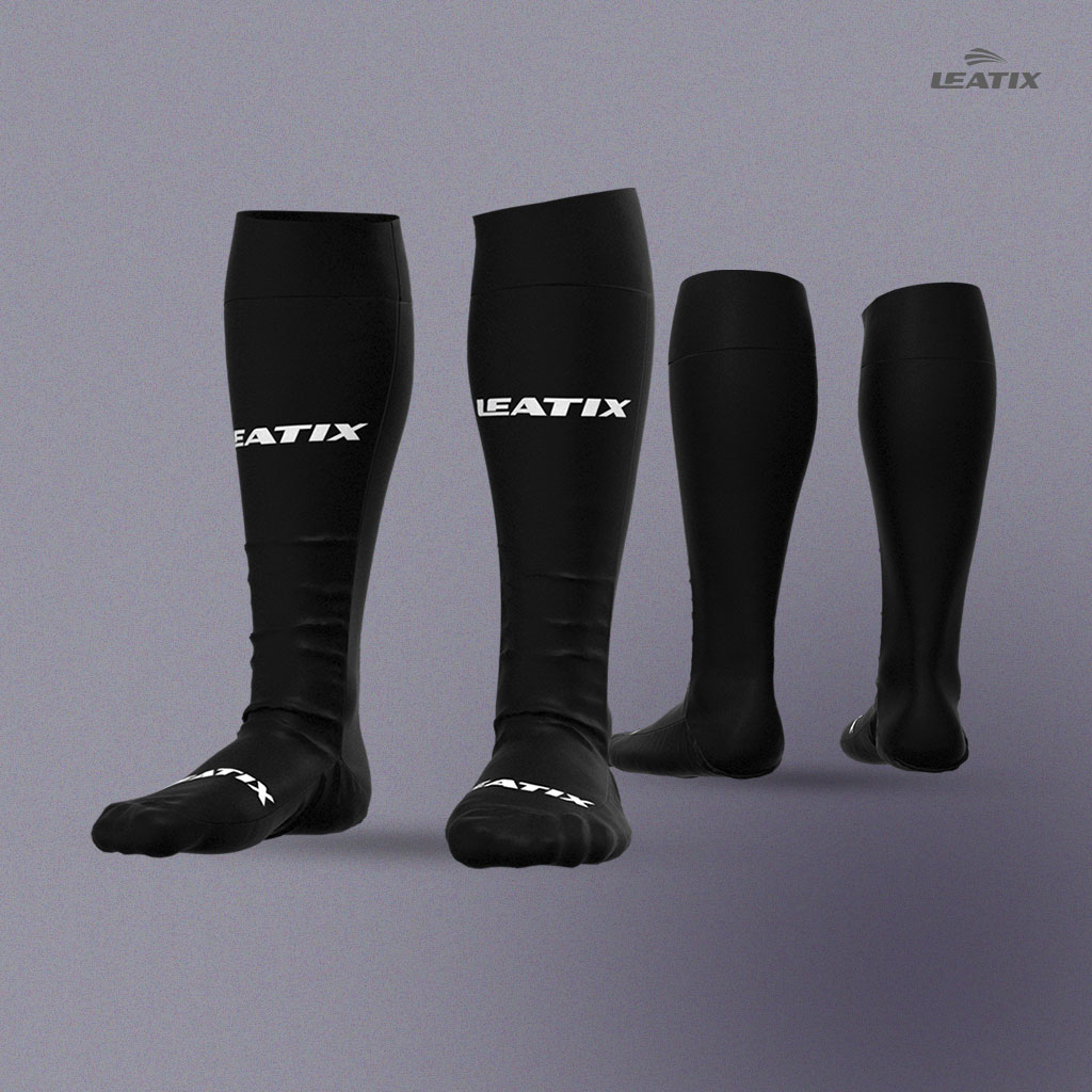 pares de medias largas futbol negras azules rojas blancas precio comprar envíos